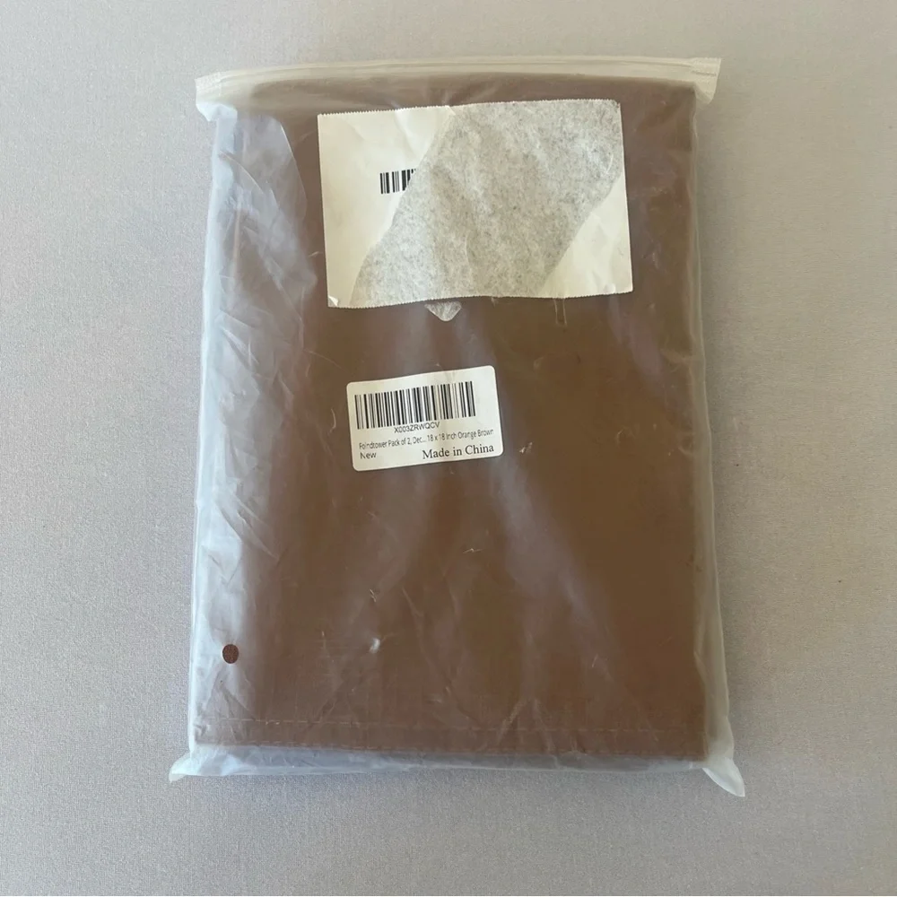 Brown accent pillow cases